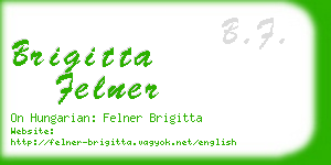 brigitta felner business card
